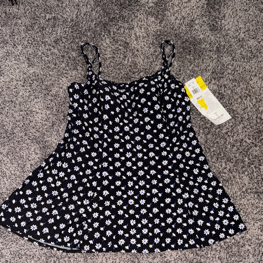 NWT Longitude swim dress